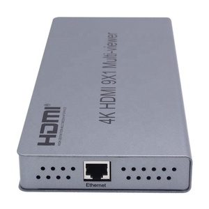 4K HDMI 9X1 Quad Screen Multiviewer variety of video segmentation, seamless switching 9 HD <strong>input</strong> signal synchronously - Product Image 3