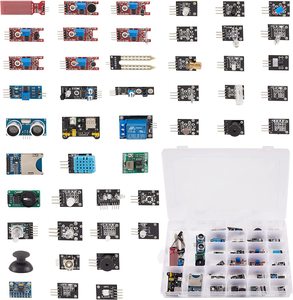 45 in 1 Sensor-Modul-Starterset für Arduino-Hülle 37 in 1 Sensor pädagogisches Lernen Starterset für Raspberry Pi R3 MEGA2560