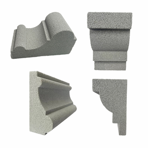 Ép đùn Polystyrene silicon bê tông sterofoam bọt khối gốm gupsum cornice mái hiên mouldings khuôn - Product Image 2