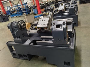 Máquina CNC de guía lineal de cama inclinada automática multifunción, máquina de torno Cnc de alta eficiencia, máquina de torno Cnc de borde TCK56A