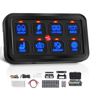8 gruppo di controllo del pannello interruttore scatola di controllo del circuito universale sistema di relè elettronico interruttore di controllo per auto pannello Touch scatola interruttore - Product Image 2