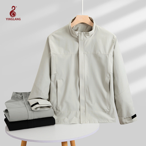 Özel tasarım ekibi üniformaları işlemeli Logo çekirdek açık kadınlar Unisex Softshell Jacke - Product Image 2