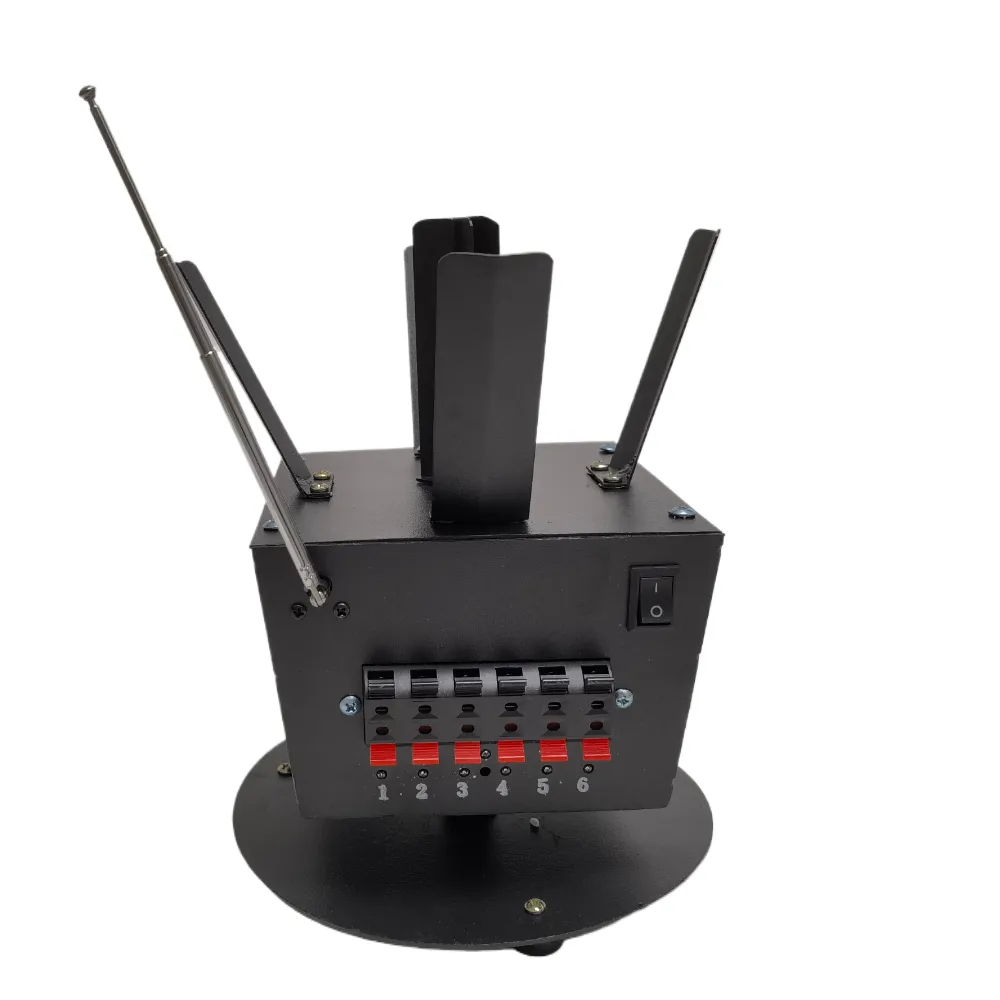 Wholesale 6 Cues Remote Control Cold Fountain Base Fireworks Machine Pyrotechnic Firing System For Xmas/wedding/party