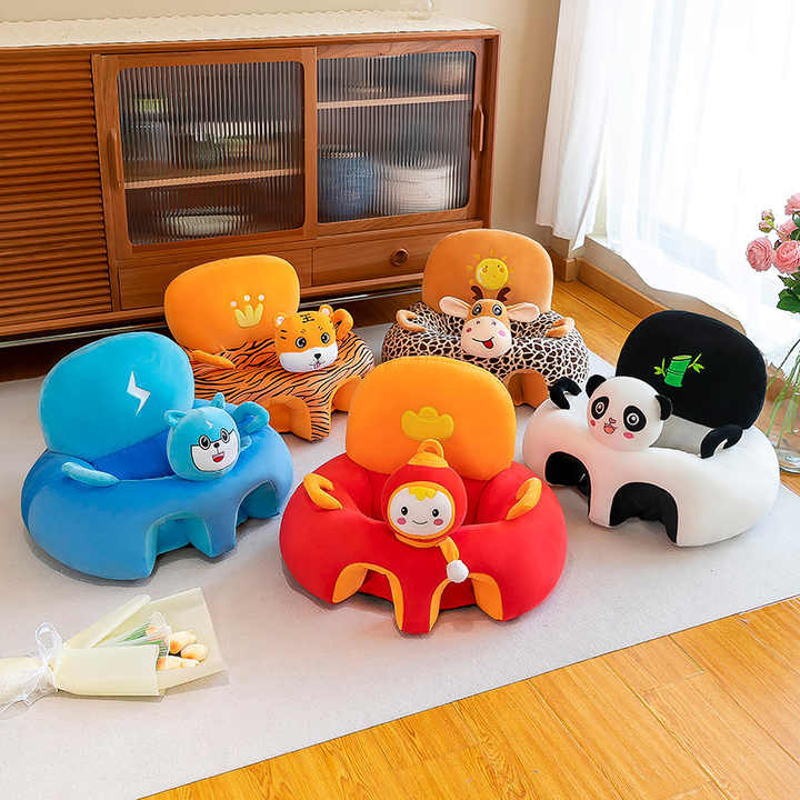 Transforming sofá menina lugar preguiçoso cadeiras reclinável veados plástico baby seater sofá das crianças