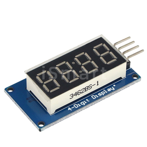 TM1637LEDディスプレイモジュール7セグメント4ビット0.36インチクロックREDアノードデジタルチューブ4シリアルドライバーボードパック - Product Image 4