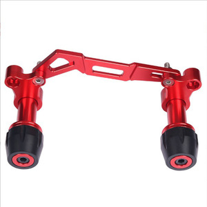 Evrensel motosiklet toptan çerçeve kaymak Anti çarpışma yastığı egzoz Anti güz koruyucu için Yamaha NVX NMAX 155 XMAX 300 250 - Product Image 5