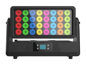 32 adet 40W dört renkli RGBW 4 in1 LED IP65 su geçirmez dış mekan aydınlatma dj aydınlatma su geçirmez Led duvar yıkayıcı ışık - Product Image 2