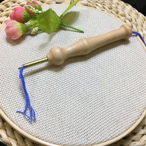 <strong>Craft</strong> Embroidery Cross Stitch Punch Needle Set Handmade Needlework Starter Kit Handmade Needlework <strong>Craft</strong> - Product Image 6