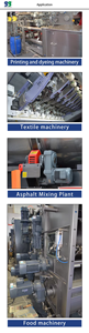 FAF57 serisi uzun ömürlü performans hız düşürücü 0.55KW flanş monte içi boş mil paralel dişli redüktör - Product Image 4