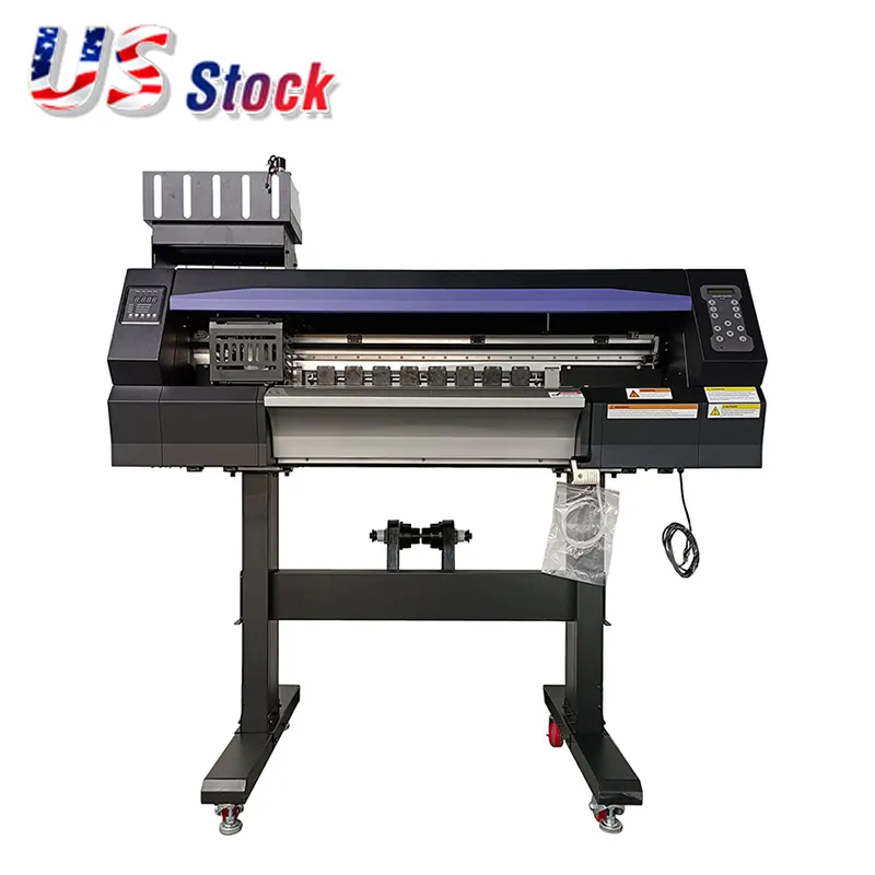 Impressora DTF de 24 polegadas com Cabeças de Impressão Dupla I3200-A1 Impressora de Filme de Transferência Direta para Impressão de Camisetas por atacado