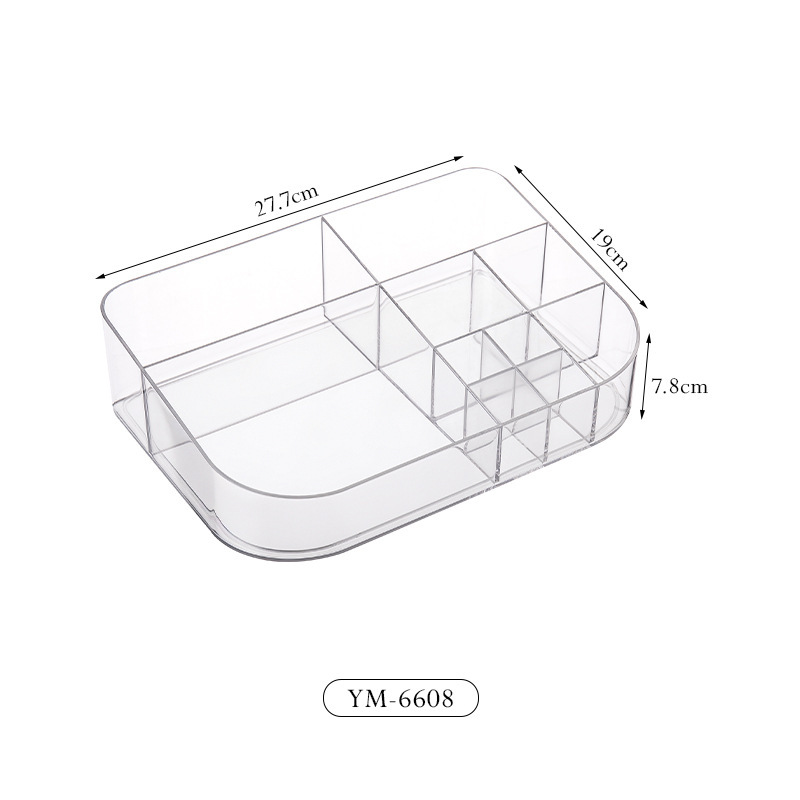 Makeup compartment storage box