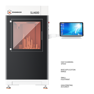SLA 600 3D打印机-具有大建筑面积和先进激光技术的高级工业精密打印