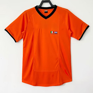 サッカーシャツホームオランダ代表サッカージャージー制服大人ビンテージワールドカップレトロ - Product Image 2