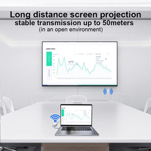 Justlink 1080p Sans Fil <span class=keywords><strong>HDMI</strong></span> Extender 5GHz 50M Ezcast Émetteur Récepteur TV Ordinateur Portable PC Mobile Téléphone AirPlay 1080p Vidéo Audio - Product Image 5