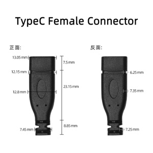 C tipi USB erkek soyulmuş açık tel uç Pigtail kablo dişi kalaylı uç tel 2464 22AWG 28AWG 2 çekirdek 4 çekirdek - Product Image 4