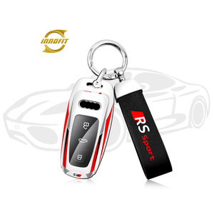 Innofit AUCA1 ABS araba anahtarı kapağı yarış tarzı Fit için Audi A6 A7 A8L serisi tuşları evrensel tüm düğmeler yaratıcı araba - Product Image 1