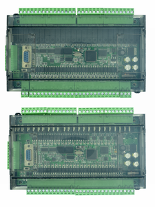 Módulo de placa de Control Industrial PLC, controlador lógico programable de FX3U-48MT, 24 entradas, 24 salidas, 24V, 1A, con conteo de alta velocidad