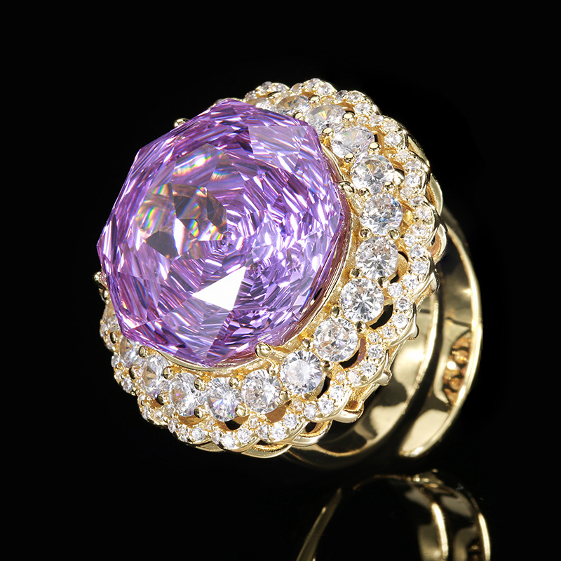 Bague Roland en or jaune, taille ajustable
