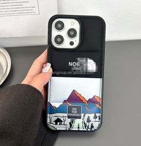 Yeni yaratıcı kuzey yüz Coton iPhone için kılıf 14 15 16 17 Pro Max darbeye cep telefonu kapak iPhone 13 12 Pro - Product Image 2