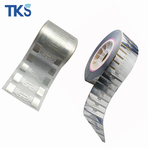 ISO18000-6C Passive Writable Adhesive <strong>UHF</strong> RFID Tag Label Wet <strong>Inlay</strong> for Long Distance Management - Product Image 5