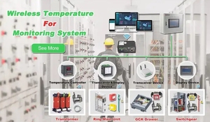 Acrel IOT Gestión de energía de campo industrial Sensores de temperatura inalámbricos Red Plataforma en la nube Sitio web Aplicación Informe de energía - Product Image 2