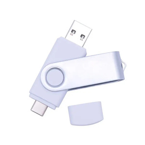 Настраиваемый лазерный поворотный зажим Type-C Универсальный USB мобильный телефон и компьютер Usb Stick 16 ГБ 32 ГБ 64 ГБ металлический Usb флешка - Product Image 1