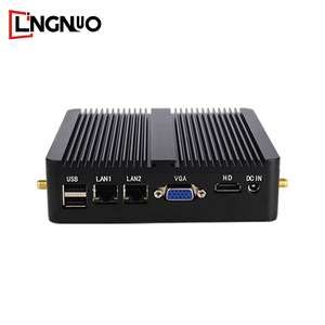 คอมพิวเตอร์ขนาดเล็ก Intel J1900 2 LAN อุตสาหกรรม12V กล่องคอมพิวเตอร์ขนาดเล็กที่มี HDD - Product Image 4