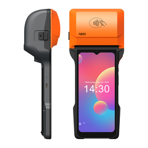 Android 14 màn hình cảm ứng cầm tay POS thiết bị đầu cuối di động 6.5 inch 4 gam màu xanh răng <span class=keywords><strong>Wifi</strong></span> điểm của hệ thống bán hàng với máy in nhãn - Product Image 3