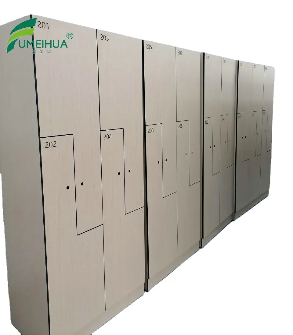 Cerradura electrónica HPL para armario, casillero con contraseña para gimnasio, casillero de almacenamiento para personal