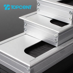 Topcent装饰配件办公室电脑矩形办公桌电缆电线管理索环 - Product Image 5