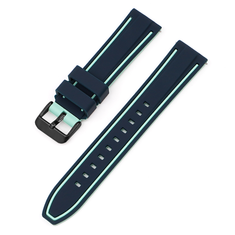 Blu Navy&Ciano+Fibbia Nera