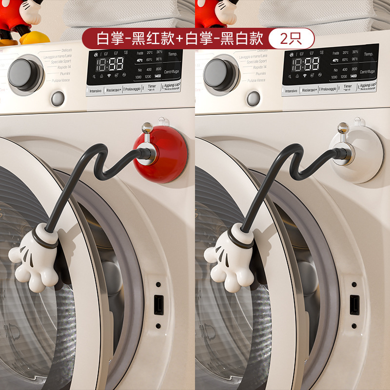 ถ้วยดูดสุญญากาศสีแดง สีดำ สีขาว แข็งแรงทนทาน 2 ชิ้น