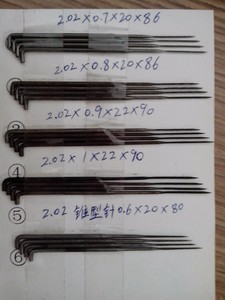ニードルパンチングマシン用不織布フェルトニードル15*18*36*3.5 15*18*38*3.5