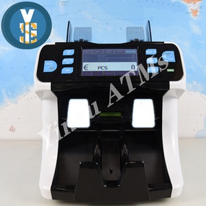 Ys-208C Two Pockets Cis Banknote Cash Value Counter Thermal Print Currency <strong>Counting</strong> <strong>Machine</strong> Cash Bill Counter - Product Image 5