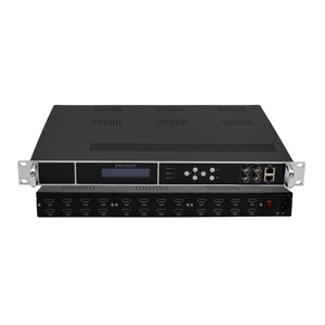 (Q724) costo effettivo 24 canali Full HD da 1080p 60fps a IP H.265 ASI <span class=keywords><strong>Encoder</strong></span> per sistema di DVB-T2 CATV
