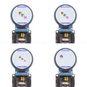 Arduino için ahududu Pi üzerinde grafik uygulamaları için 1.28x240 çözünürlük ile 240 inç yuvarlak LCD SPI arayüzü