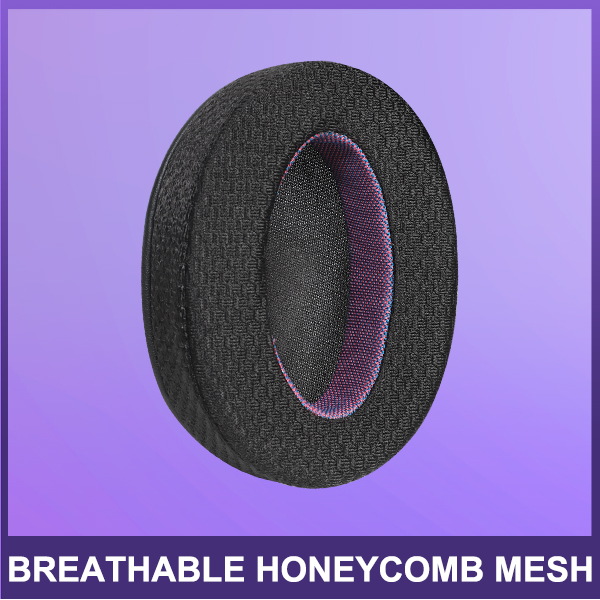 filet de tissage noir + violet