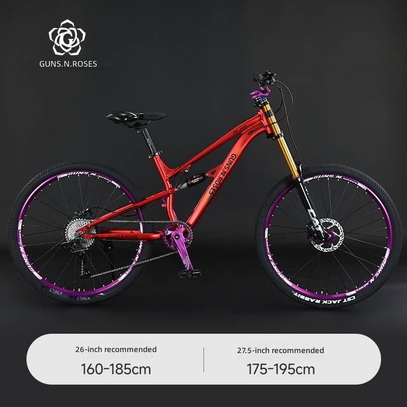 Red-dual-shoulder air pressure-oil disc model-10 speed