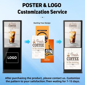 Màn hình quảng cáo kỹ thuật số cảm ứng thương mại 55 inch 4K UHD <span class=keywords><strong>Android</strong></span> thông minh để quảng bá thương hiệu - Product Image 3