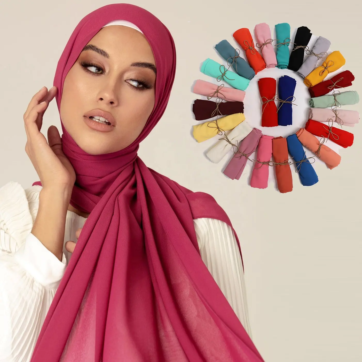 High Quality Low Price Latest Hijab Designs Hijabs Women Girl Lady,women Spring Summer Autumn Winter,summer 2020 Tassel 70x180cm