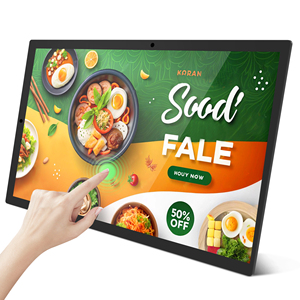 Aiyos 10.1 ''Android Wifi linh hoạt quảng cáo kỹ thuật số biển màn hình cảm ứng cho tường-kế hoạch lịch <span class=keywords><strong>POS</strong></span> - Product Image 1