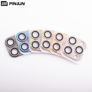 IPhone 16 için yeni Pro Max koruma çizilmeye dayanıklı elmas Glitter temperli cam kamera Lens koruyucu iPhone 15 14 13 11 - Product Image 2