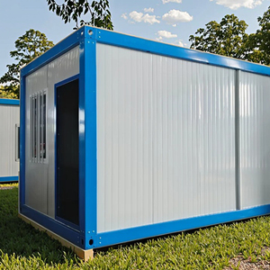 Carter Diseño prefabricado Estructura de acero ligero Casa estable 20 pies Casa prefabricada Casa contenedor para la venta - Product Image 1