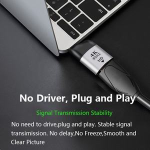 通用串行总线高清电视4K/8k适配器转换器60hz C型公/输入/VGA/DP/迷你DP/RJ45母兼容笔记本电脑手机全新 - Product Image 5