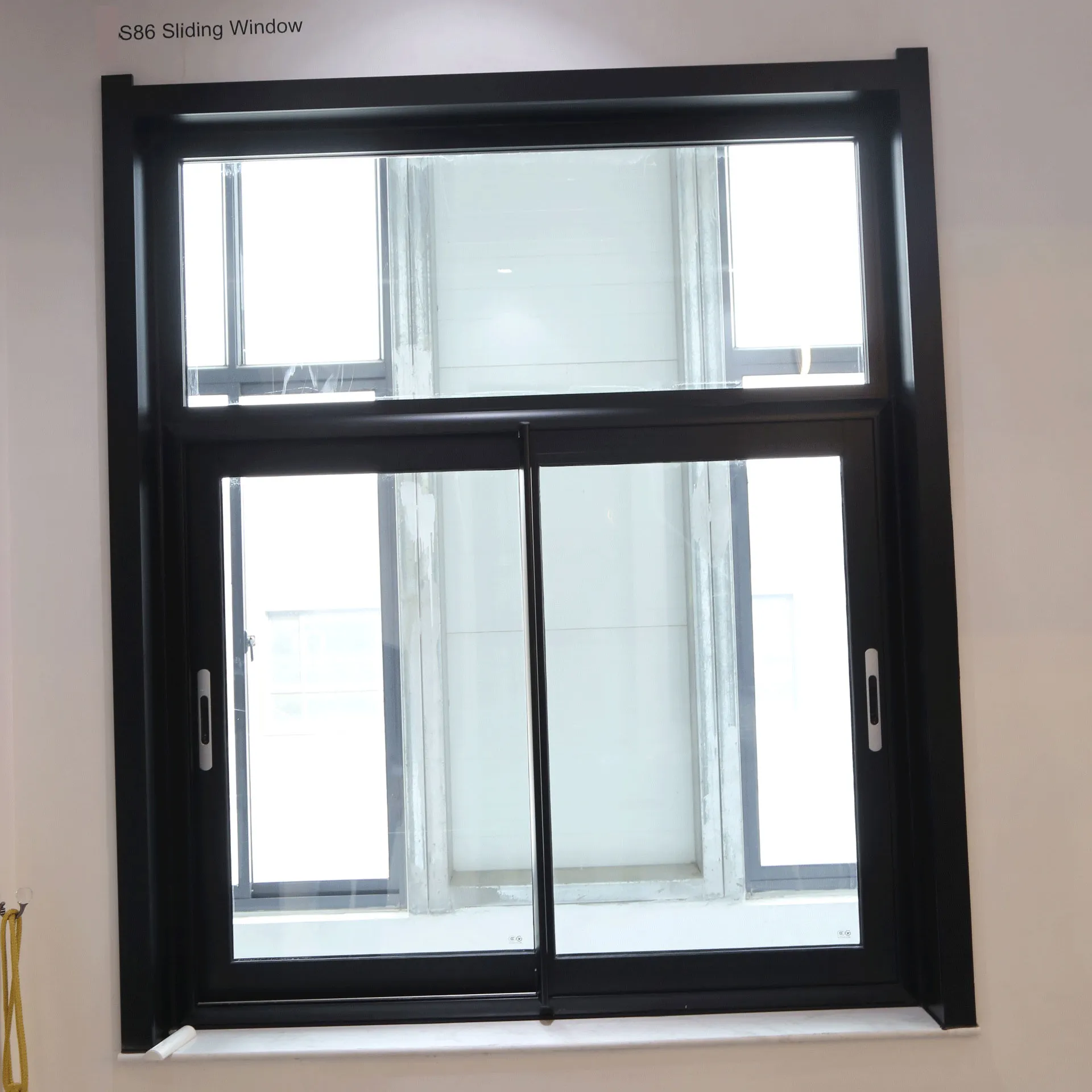 Ventanas francesas deslizantes, ventana corredera de aluminio individual, moderna, gran oferta