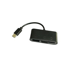 CantellプラグアンドプレイCR303A ABSシェルSDカードリーダーUSB C,高速USB CカードリーダーアダプタータイプCメモリカードリーダー - Product Image 1