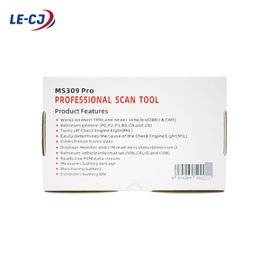 <strong>MS309</strong> Pro Battery Tester Car Fault Detector OBD2 EOBD Scanner <strong>Code</strong> <strong>Reader</strong> Auto Engine Diagnostic Scan Tool - Product Image 2