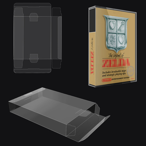 ตัวป้องกันตลับหมึกสำหรับสวิตซ์ NES กล่องป้องกันสัตว์เลี้ยงเกม NDS Lite ปลอกการ์ด PS2 PS3 PS4 Xbox เคสใส PS5