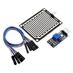 Raindrop Detection <strong>Sensor</strong> Module Humidity <strong>Rain</strong> Weather Sensitivity Monitoring Module 3.3V-5V <strong>For</strong> - Product Image 1