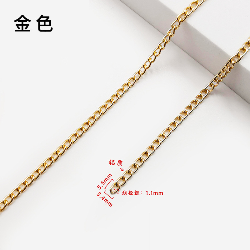 5.5*3.4*1.1 มม. สีทอง